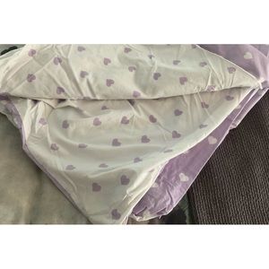 Pottery Barn Kids Reversible Twin Duvet cover and pillow sham